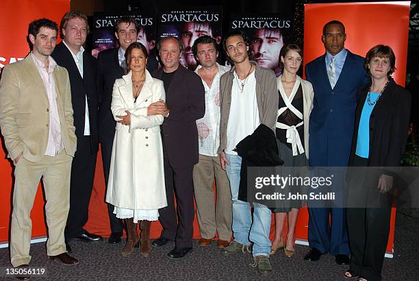 James Frain, Paul Kynman, Goran Visnjic, Rhona Mitra, Robert Dornhelm, director, Angus MacFadyen, Jack Huston, Georgina Rylance, Henry Simmons and...