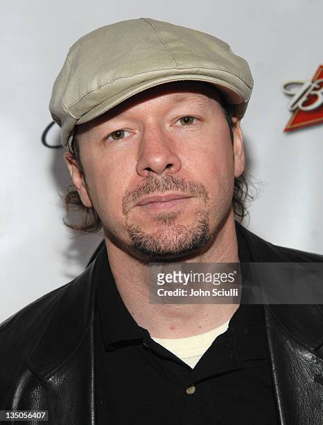 Donnie Wahlberg during 2007 World Poker Tour Celebrity Invitational - Red Carpet at Commerce Casino in Commerce, California, United States.
