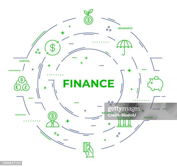 finanz-infografik-vorlage - hedge fund stock-grafiken, -clipart, -cartoons und -symbole