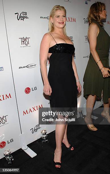 Kristy Swanson during Maxim 100th Issue Weekend - Party Arrivals at Wynn Hotel & Casino in Las Vegas, Nevada, United States.