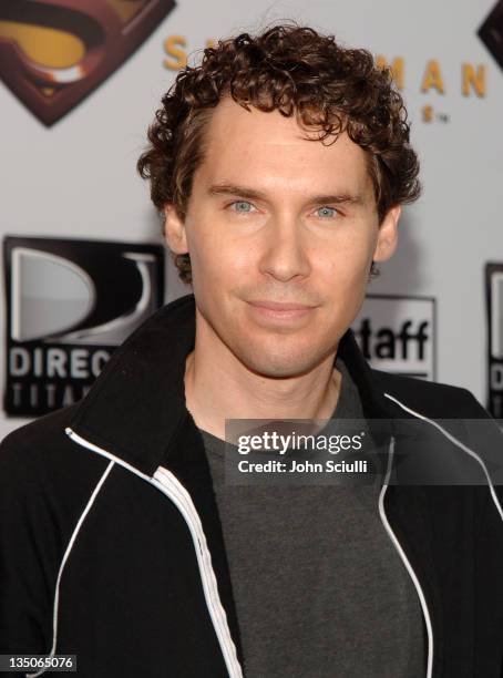 Bryan Singer, director during "Superman Returns" World Premiere Sponsored By Belstaff at Mann Village and Bruin Theaters in Westwood, California,...