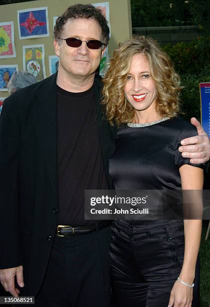 Albert Brooks and Kimberly Brooks during P.S Arts Kick Off Reception for the Seventh Annual "Express Yourself" Charity Benefit at Private Residence...