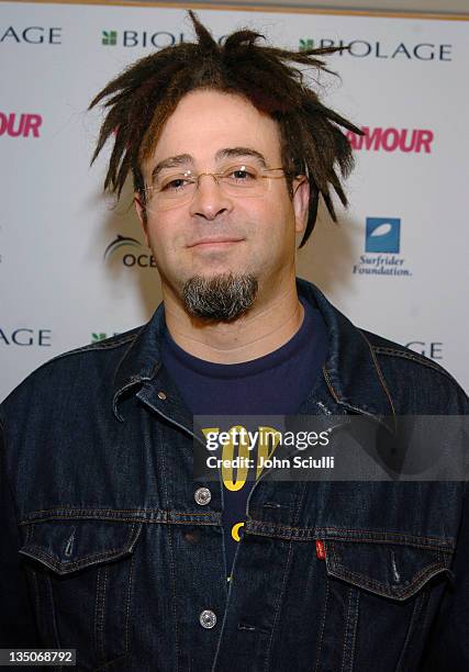 Adam Duritz during Glamour Presents Biolage Golden Globe Style Lounge - Day 2 at L'Ermitage Hotel in Beverly Hills, California, United States.