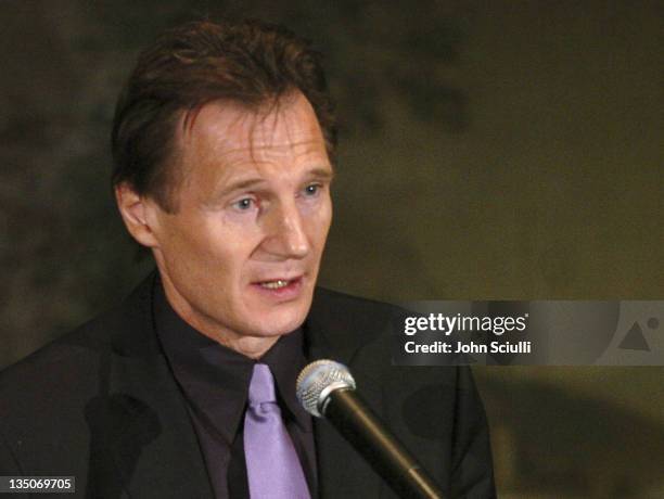 Liam Neeson, winner of the Best Actor Award for his role in "Kinsey"