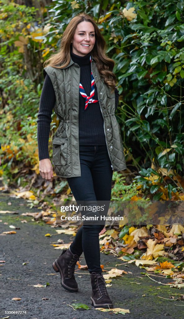 Duke And Duchess Of Cambridge Visit Alexandra Park Sports Hub - COP26 Day 2 - Royal Engagements