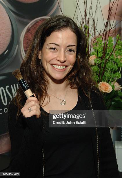 Emmanuelle Vaugier at Susan Posnick Cosmetics during Silver Spoon Hollywood Buffet - Day 1 at Private Residence in Beverly Hills, CA, United States.