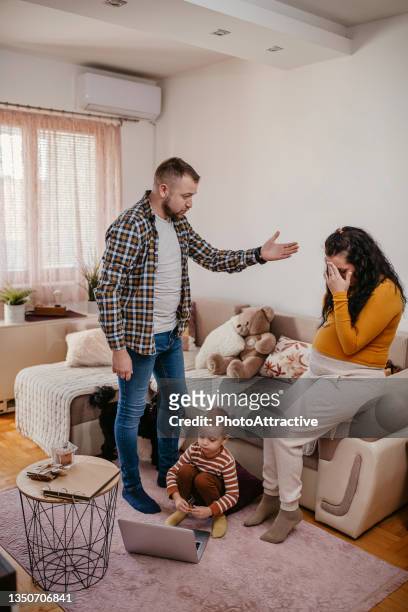 i don’t like it when mom and dad argue - bad brother stock pictures, royalty-free photos & images