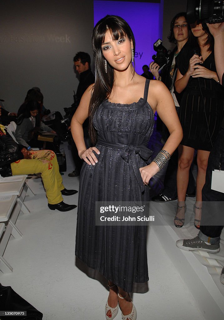 Mercedes-Benz Fall 2007 L.A. Fashion Week at Smashbox Studios - Alvin Valley - Backstage and Front Row