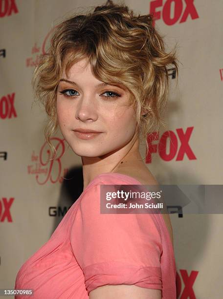 Sarah Jones during GMC, the Official Sponsor of FOX's "The Wedding Bells" Premiere Party at Wilshire Ebel Theatre in Los Angeles, California, United...