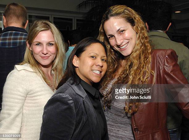 Jackie Topacio and guests during Oakley Women's Eyewear Launch Party at Sunset Tower Hotel in West Hollywood, California, United States.