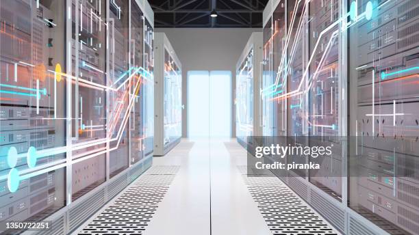 data center - it hardware stockfoto's en -beelden