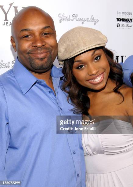 And Angell Conwell during YMI Jeans Fashion Show and Party in Los Angeles, California, United States.
