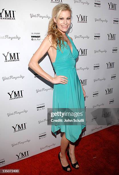 Abra Chouinard during YMI Jeans Fashion Show and Party in Los Angeles, California, United States.
