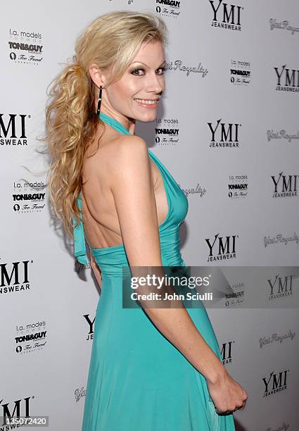 Abra Chouinard during YMI Jeans Fashion Show and Party in Los Angeles, California, United States.