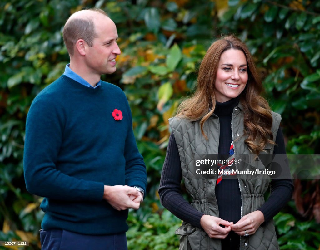 Duke And Duchess Of Cambridge Visit Alexandra Park Sports Hub - COP26 Day 2 - Royal Engagements