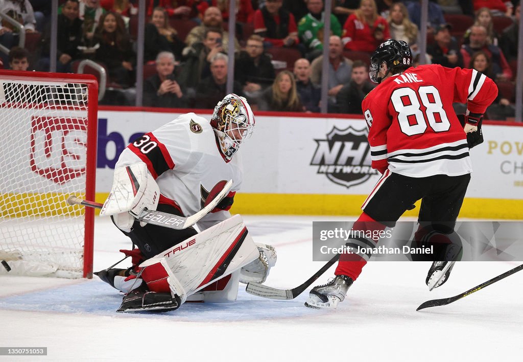 Ottawa Senators v Chicago Blackhawks