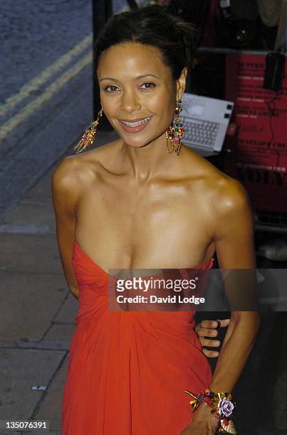 Thandie Newton during "Volver" London Premiere - Outside Arrivals at Curzon Mayfair in London, Great Britain.
