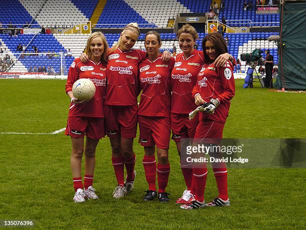 Michelle Dewberry, Caprice, Guest, Rebecca Loos and Michelle Heaton