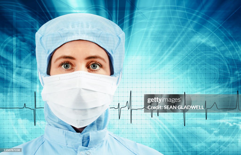 Medical staff wearing PPE