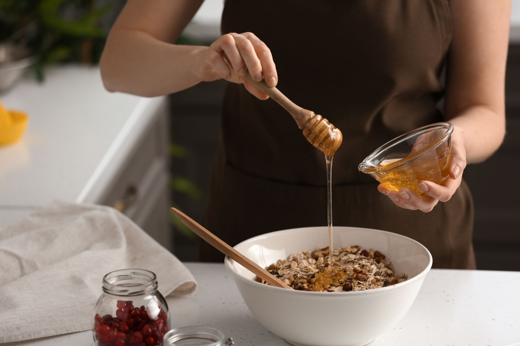 cooking honey