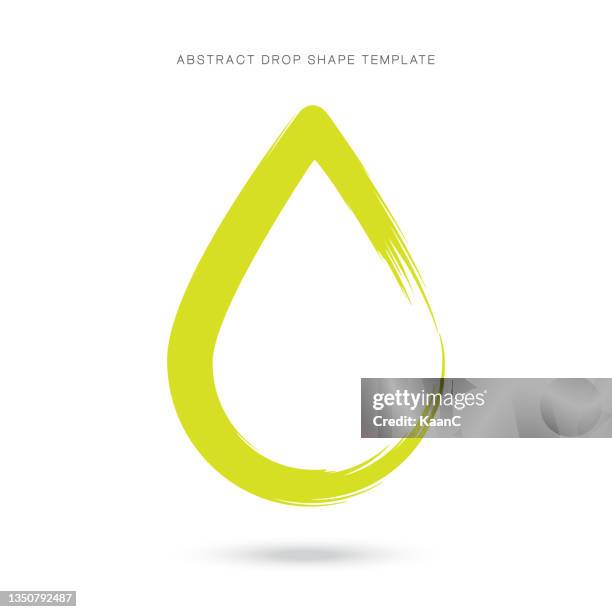 vector abstract drop or waterdrop concept stock illustration - cross section earth stock illustrations