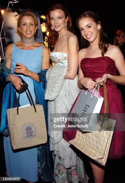 Felicity Huffman, Marcia Cross and Andrea Bowen during Backstage Creations 2005 Screen Actors Guild Awards - The Talent Retreat - Day 2 at Shrine...