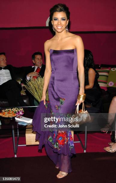 Eva Longoria during Backstage Creations 2005 Screen Actors Guild Awards - The Talent Retreat - Day 2 at Shrine Auditorium in Los Angeles, California,...