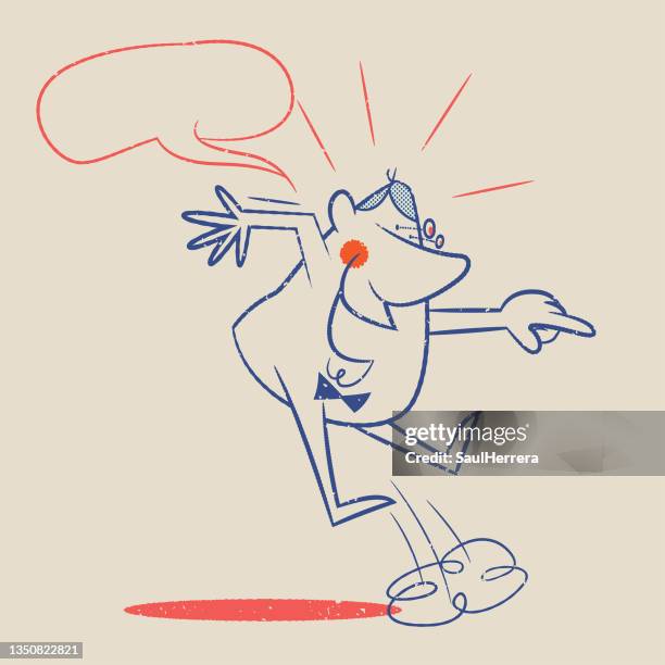 surprised man pointing - man scratching stock illustrations