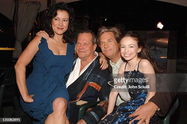 Jennifer Tilly, Terry Gilliam, director, Jeff Bridges and Jodelle Ferland