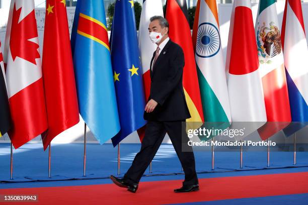 "La Nuvola" Congress Center - The G20 summit with the Heads of State and Government of the countries belonging to the G20. In the photo Chinese...