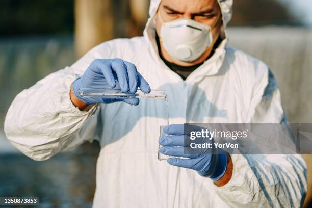 Ecologist Sampling Hazardous Materials Sampling Photos and Premium High Res Pictures ...