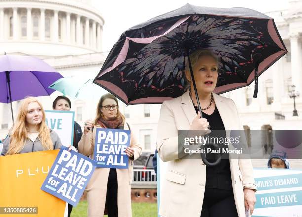 Sen. Kirsten Gillibrand joins families, parents, and caregivers as they bring their stories and voices to Capitol Hill to call on Congress to include...