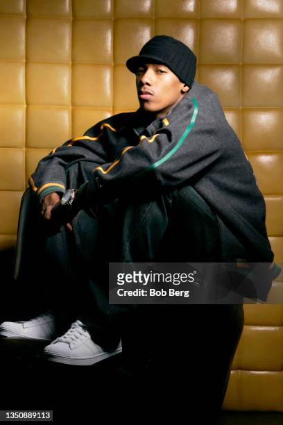 American comedian, rapper, and television host Nick Cannon poses for a portrait circa 2003 in Los Angeles, California.