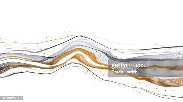 gold, white marble template, artistic covers design, luxury backgrounds. trendy pattern, graphic poster, cards. vector illustration - painting art stock illustrations