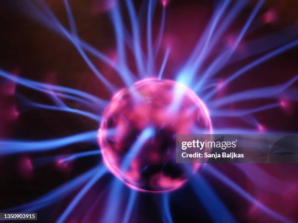 plasma ball - psychedelic trip stock pictures, royalty-free photos & images