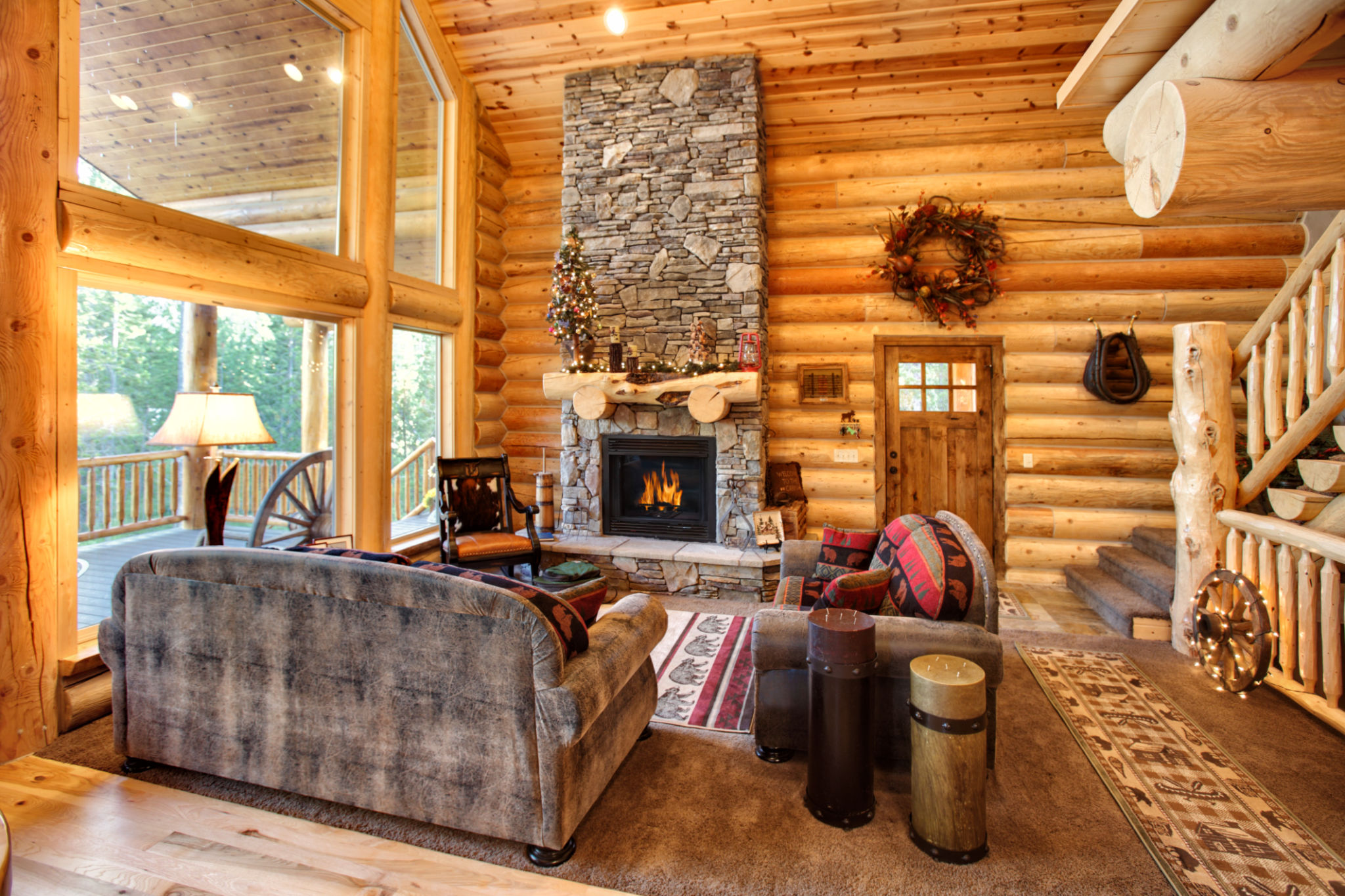 rustic cabin
