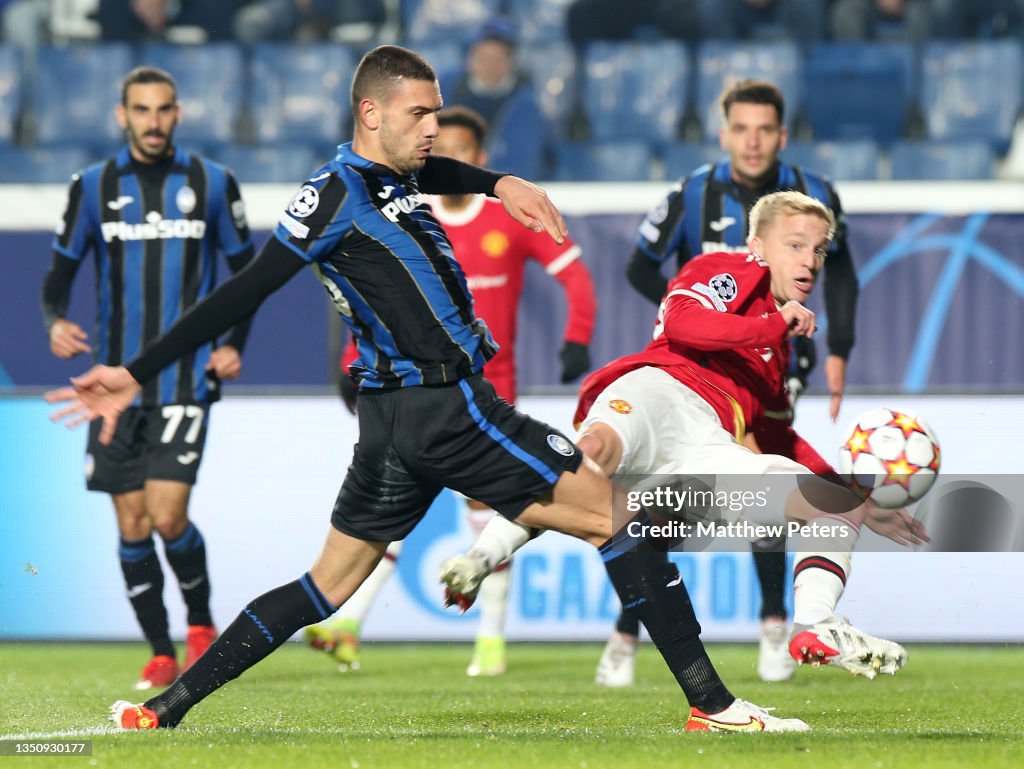 Atalanta v Manchester United: Group F - UEFA Champions League