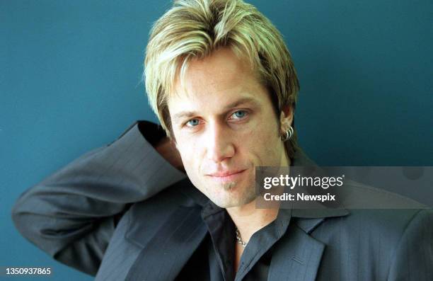 Country singer Keith Urban poses during a photo shoot in Brisbane, Queensland.