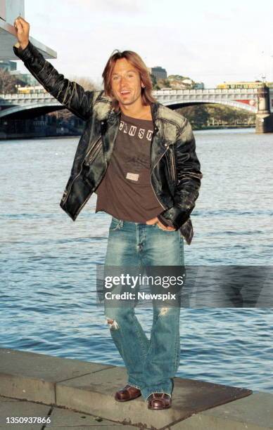 July 31, 2003. Melbourne, VIC - Country pop star Keith Urban in Melbourne.