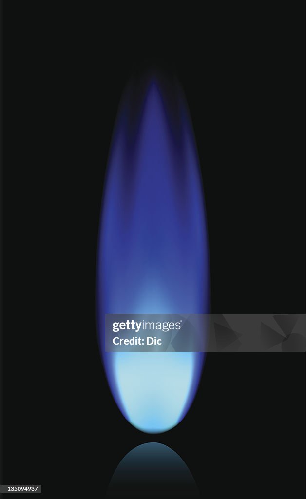 Blaue Flame