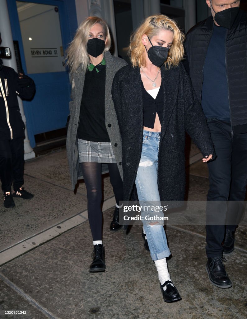 Celebrity Sightings In New York City - November 02, 2021