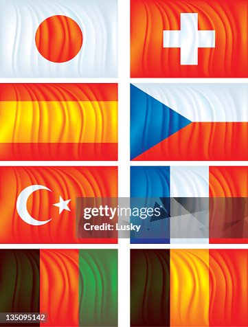 Material flags two Material flags two