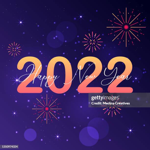 New Year Visualization Script Happy New Year Script Photos and Premium High Res Pictures - Getty Images