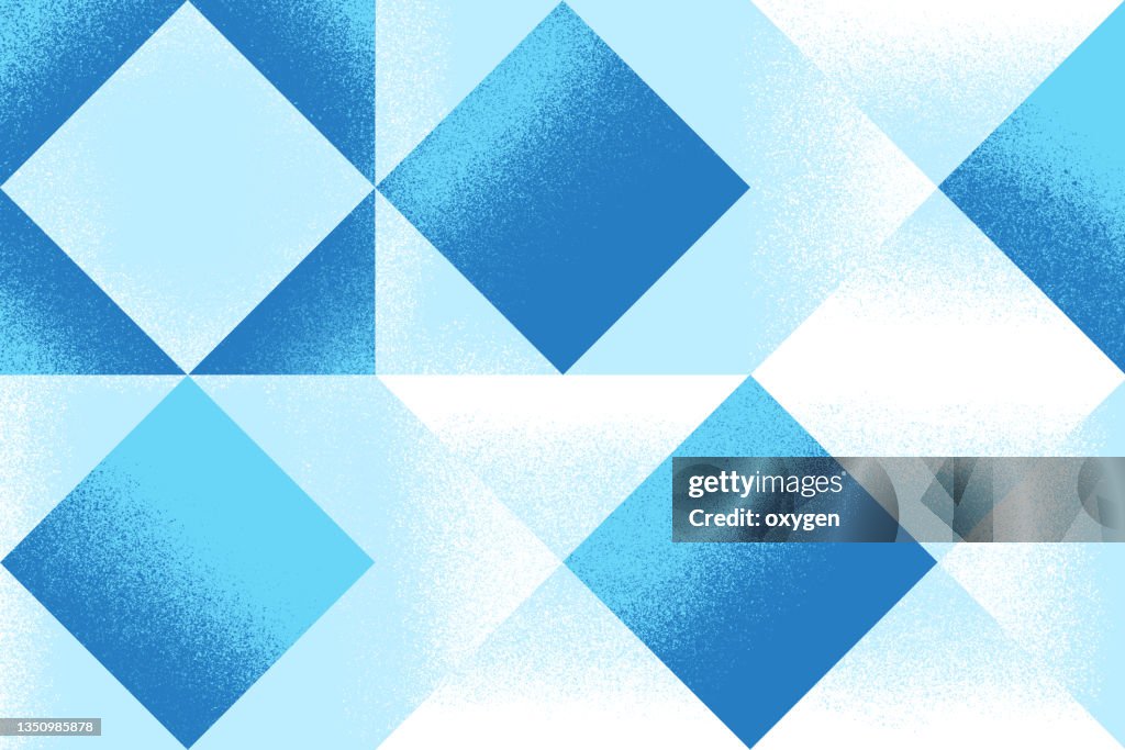Abstract Triangle Geometric Shapes Pink Blue Speed Motion Glitch Textured Fractal Background
