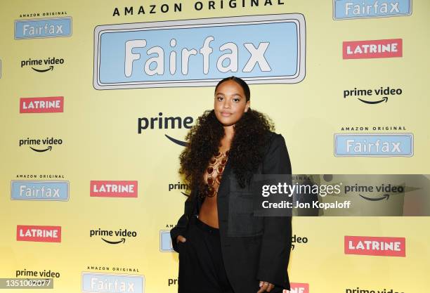 Kiersey Clemons attends the VIP preview of the Latrine Pop-Up in celebration of the launch of Amazon Original 'Fairfax' presented by Prime Video on...