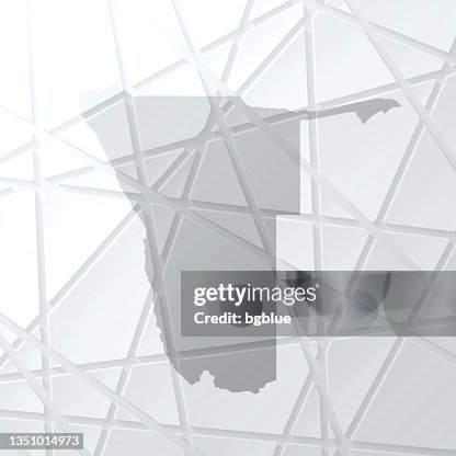 Namibia map with mesh network on white background Namibia map with mesh network on white background