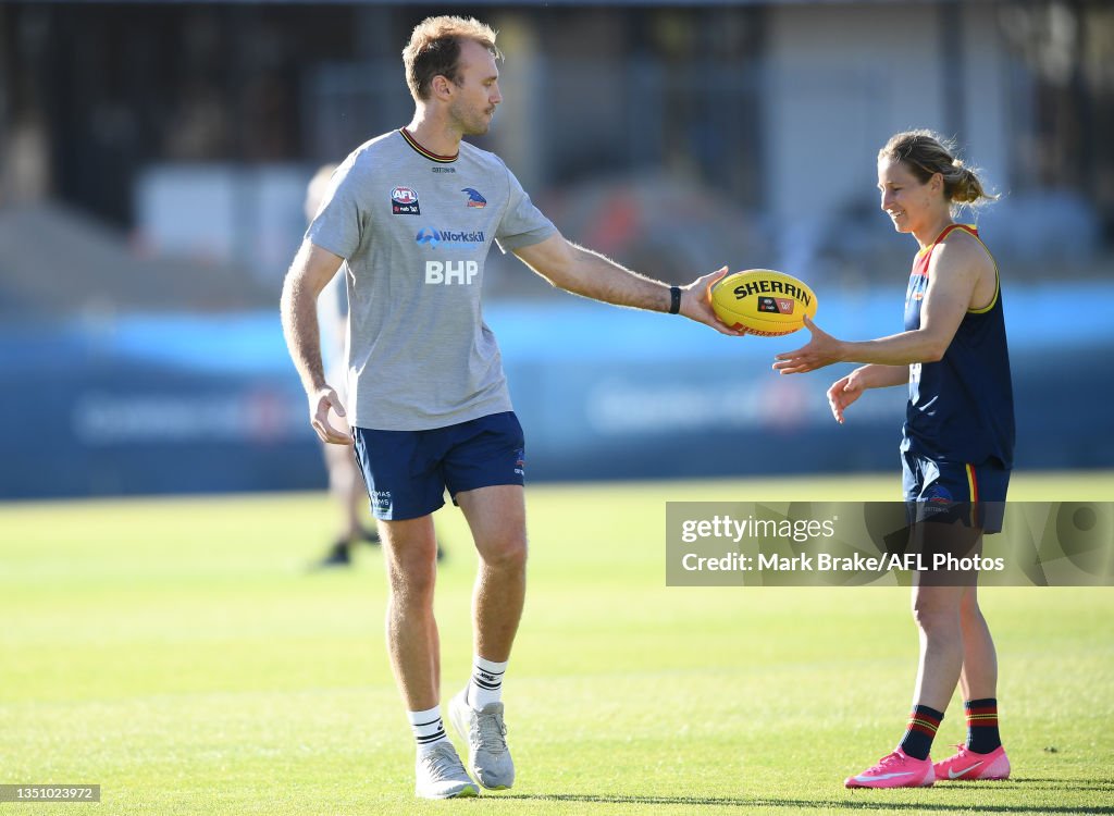 Adelaide Crows AFLW Training Session