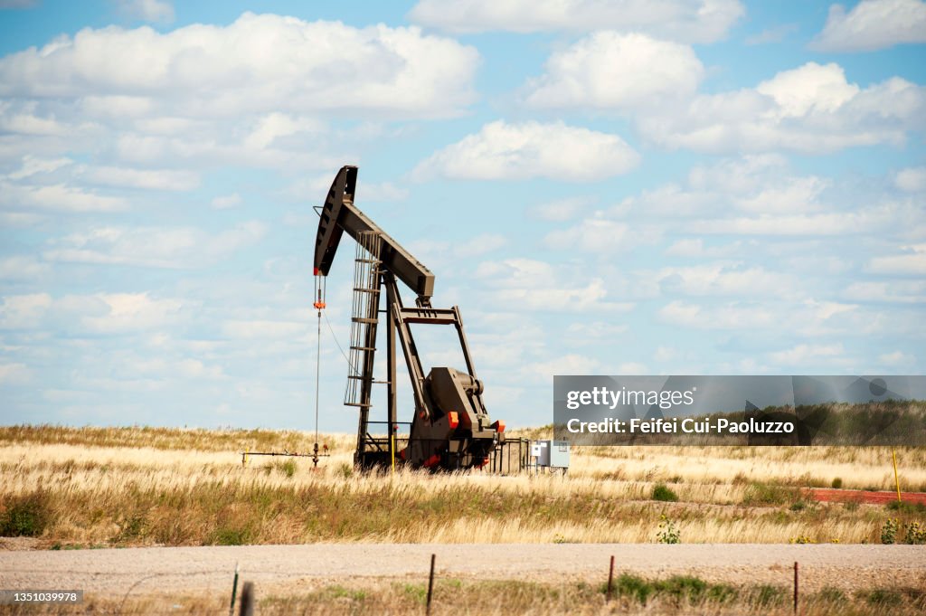 Pumpjack at Williston, USA