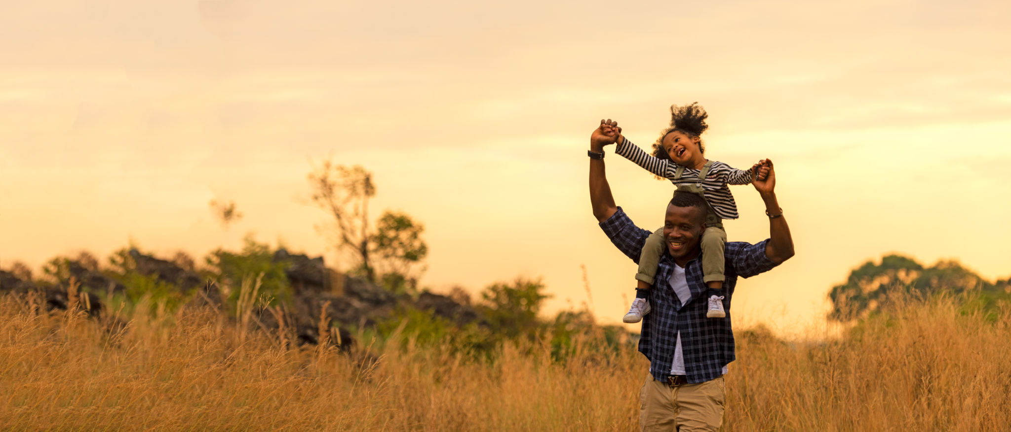 family exploring