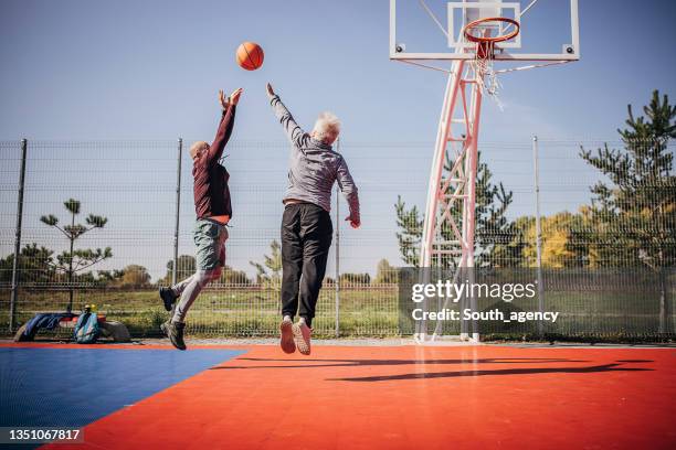 Old Man Playing Basketball Photos and Premium High Res Pictures - Getty